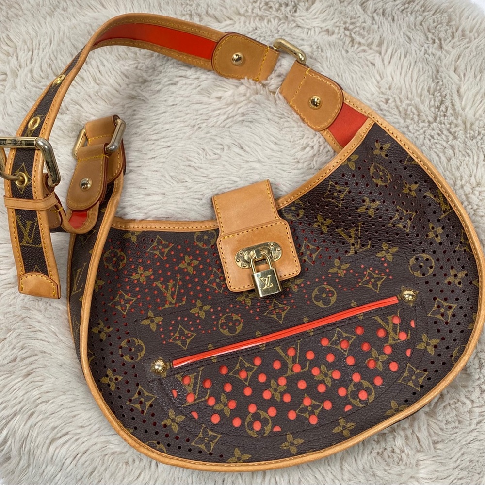 LV Logo Shoulder Bag